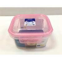 ราคา กล่องเหลี่ยม ฝาล็อค 6500 Micron ware(ฝาคละสี ชมพู,ฟ้า) (21484585055)