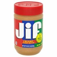 ราคา ❤️ปลอมคืนเงิน❤️ Jif Creamy Peanut Butter 454 g. เนยถั่วชนิดบดละเอียด (9417279281)