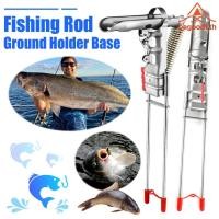 ราคา ที่วางคันเบ็ดอัตโนมัติ ที่วางคันเบ็ดสแตนเลสแบบตั้งพื้น ขาตั้งคันเบ็ดแบบปรับได้ อุปกรณ์ตกปลา (27214137767)