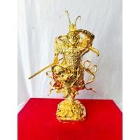 ราคา เทพเจ้าพ่อเห้งเจีย ปางชนะ ศาลเจ้าไต้เสี่ยฮุกโจ้ว วัดสามจีน รุ่นฉลองแซยิด เนื้อทองผสม ปิดทองแท้ สูง14นิ้ว (25614967197)