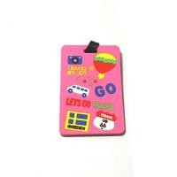 ราคา Gift4all ป้ายห้อยกระเป๋าเดินทาง "TRAVEL IS MY JOY, LET'S GO TRAVEL." (สีชมพู) (63560018)