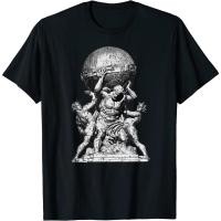 ราคา เสื้อยืด Atlas Greek Mythology Greek Greek Gods T-shirt (12899496706)