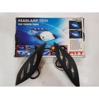 ราคา คิ้วไฟหน้า YARIS 2005-2009 ดำด้าน มีไฟ FITT (5774308775)