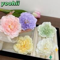 ราคา YOOHII หัวดอกไม้ดอกโบตั๋น, กิ๊บติดผมดอกไม้ประดิษฐ์ 9 ซม., เครื่องประดับผมผ้าไหม DIY แฟชั่นตกแต่งบ้าน (40858584632)
