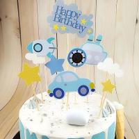 ราคา พร้อมส่ง SETป้ายตกแต่งเค้กวันเกิด ป้ายปักเค้ก ป้ายตกแต่งเค้กวันเกิด (6647134384)