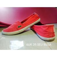 ราคา รองเท้ามือสองยี่ห้อLacosteแท้ (11764287935)