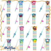 ราคา MELIFLUO เบ็ดตกปลา Kite, 30 เมตร Kite Line Easy to Fly พลาสติกบินของเล่น, Sanrio Kuromi Melody Cinnamoroll Spiderman McQueen การ์ตูน Kites กีฬากลางแจ้ง (43574629381)