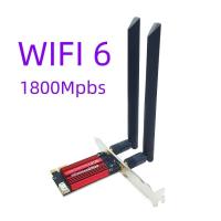 ราคา PRO 8DBI AX1800 PCIE Bluetooth 5.2 WIFI6 2.4/5G (52553206607)