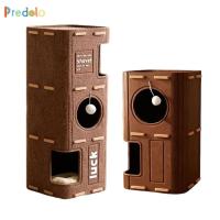 ราคา [Predolo] บ้านแมวแบบพกพารู้สึกซ่อนรังที่ลับเล็บแมวคอนโดพร้อมลูกบอลแขวนของเล่นสําหรับแมวในร่มนอนปีนเขา (54203442538)