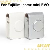 ราคา BOOKFOR กระเป๋าเก็บ, PU หนังปรับสายคล้องกล้องทันที, Travel Retro กันกระแทกกระเป๋าถ่ายภาพแบบพกพาสําหรับ Fujifilm Instax mini EVO (44703202746)