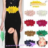 ราคา Mih สายรัดเอว ยางยืด กว้าง ลําลอง ดอกไม้ประณีต ตกแต่ง สีพื้น เข็มขัดเอว ตกแต่งเสื้อผ้า (24153423050)