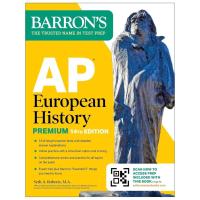 ราคา Chulabook|c321|หนังสือ|AP EUROPEAN HISTORY PREMIUM, 2026: 5 PRACTICE TESTS + COMPREHENSIVE REVIEW + ONLINE PRACTICE (46753175910)