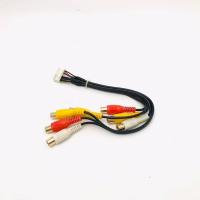 ราคา ปลั๊กสาย AV ชุดสาย AV เครื่องเสียงติดรถยนต์ Kenwood 2DIN ที่ติดมากับรถ MITSUBISHI ISUZU เอาสัญญาณภาพจากทีวีดิจิตอล (7486926969)