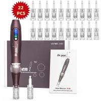 ราคา Wireless Dr Pen Ultima A10 Dr Pen พร้อมวัสดุสิ้นเปลืองทดแทน 22 ชิ้น ปรับได้ 5 สปีด (28875076210)