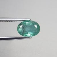 ราคา พลอย มรกต เอมเมอรัล ดิบ ธรรมชาติ แท้ ( Unheated Natural Emerald ) หนัก 1.57 กะรัต (23221472843)
