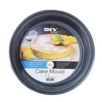 ราคา ถาดอบขนมเค้ก ถาดอบขนม พาย ทรงกลม เทฟร่อน Non Stick ขนาด 20x3.5 ซม. สีดำ (3203357830)