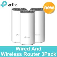 ราคา Tp-link Deco E4 Wired and Wireless Wifi Router Dual Band Wi-Fi 3 Pack (21658377682)