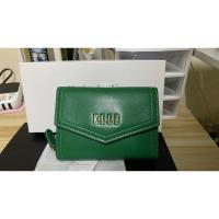 ราคา ELLE BAG | New Collection มือสอง กระเป๋าสตางค์ใบสั้น PU เกรดพรีเมี่ยม น้ำหนักเบา แข็งแรง ทนทาน สีเขียว (18189143824)