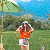 ราคา เสื้อพื้นเมืองสีแดงปักลายสับปะรด (3662415021)