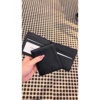 ราคา Coach กระเป๋าตังค์ชาย แบบใส่บัตร หนังสีดำล้วน (23862131001)