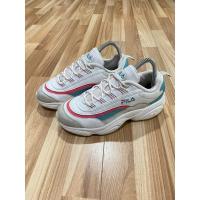 ราคา Fila Ray Run สี White Green Pink ไซส์ 38 (23-24 CM) ของแท้ (12727638556)