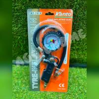 ราคา KANTO หัวเติมลม รุ่น KT-TG-1 (พร้อมเกจ์วัดลมสายอ่อน) TYRE-INFLATING GUN เติมลม เช็คลม (26030716454)