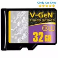 ราคา [32GB] MEMORY CARD V-GEN VGEN MICRO SD 32 GB Turbo Series ORIGINAL 100% HP MEMORY CARD (41521063737)