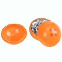 ราคา 55mm Dragon Ball Herb Grinder Manual Rotating with Metal Card Slot Portable Kitchen Small Tool Holiday Gift (42874598480)