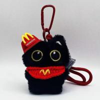 ราคา ของขวัญปีใหม่ McDonald's Black Cat แมวดำ น่ารัก | ตุ๊กตาพลาสติกキーチェーン เสื้อกั๊กเฟรนช์ฟรายส์ ☃️ ของขวัญวันคริสต์มาส ให้แฟน (51501453010)