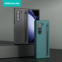 ราคา สําหรับ Samsung Galaxy Z Fold 6 กรณี Nillkin Flex Pure พับซิลิโคนป้องกันลายนิ้วมือพร้อมปากกาสไตลัส (24983398388)