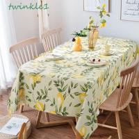 ราคา Twinkle ผ้าปูโต๊ะ PVC กันน้ํามัน ลายใบไม้สีเขียว สีเหลืองเลม่อน สไตล์นอร์ดิก สําหรับห้องนั่งเล่น (24569227758)