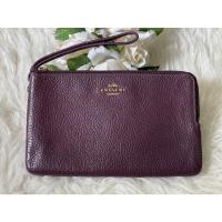 ราคา coach คล้องมือไซส์L 2ซิป ใส่โทรศัพท์ได้ทุกรุ่น (18249855869)