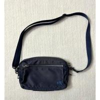 ราคา porter navy black nylon shoulder bag made in japan (used) (26884807822)