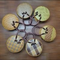 ราคา กระเป๋าเยื่อหวายสาน แบบถือทรงกลม ไซ 9 นิ้ว สวย เก๋ น่ารัก น้ำหนักเบา (27331127243)