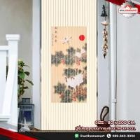 ราคา WSP มู่ลี่ประตู ลายนกกระเรียน ขนาด 80X200 ซม. TK-032 ลาย 031 (1463313399)