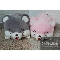 ราคา หมอนสักหลาดกํามะหยี่ 3-in-1 นุ่มพิเศษ เมาส์หัวเราะ ชุดเครื่องนอนสํานักงาน ของขวัญตุ๊กตาหมี slmn_GM_chuotcuoi (29090028645)