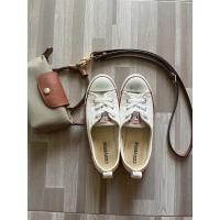 ราคา Sale❗️รองเท้าผ้าใบสีขาวแบรนด์Converse (28304731624)