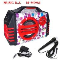 ราคา Music D.J. (M-M992) +USB,BLUETOOTH แถม Microphone (1840286093)