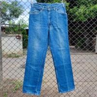 ราคา กางเกงยีนส์ลีวายวินเทจ 70s Movin On Haringbone Twill Blue Denim Jeans Made in USA (28859817541)
