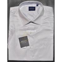 ราคา KEMEJA ARROW เสื้อเชิ้ตแขนสั้นผู้ชายอย่างเป็นทางการปกติสีขาว CA33 ORIGINAL (40155765605)
