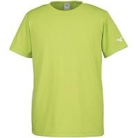 ราคา Mizuno Training Wear Short-Sleeved T-Shirt Sleeve Logo Sweat Absorption Quick Dry 32JA8156 Lime Green 130 (42415271555)