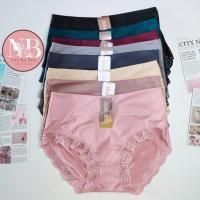 ราคา กางเกงใน sister hood 733 ขอบขาผ้าลูกไม้ นิ่มใส่สบาย ผ้ายืดได้เยอะ ผ้าลื่นใส่สบาย (22135607679)