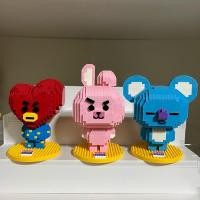 ราคา [มือ2•Model] ตัวต่อเลโกBT21 ❗️ต่อเสร็จแล้วพร้อมโชว์❗️ (24134246711)