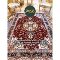 ราคา Annas พรมเปอร์เซีย Iran carpet Natural Silk & New Zealand Wool ขนาด 150x225 cm (1.50x2.25) เมตร พรมไหมแท้ ขนสัตว์แท้ (41407494227)