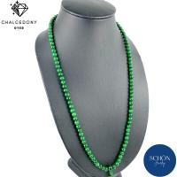 ราคา 108GCN ประคำ108 ประคำสวดมนตร์ หยกจักรพรรดิ หินแท้ ประคำหยกเขียว (19672450389)