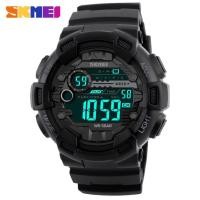 ราคา SKMEI 1243 Black Style (มีชำระปลายทาง) สินค้าพร้อมส่งจากไทย ของแท้ 100% (ไม่แท้ยินดีคืนเงิน 10เท่า !) สีดำล้วน (1203633651)