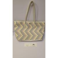 ราคา LACOSTE Monogram Print Coated Canvas Tote Bag สีขาวแท้ (PRELOVED) กระเป๋าโท้ทสีขาว / LACOSTE สีขาว (52852861997)