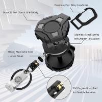 ราคา Luc พวงกุญแจคลิปคาราบิเนอร์ EDC ยืดหดได้ (24505608795)