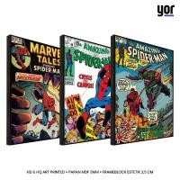 ราคา โปสเตอร์ปกการ์ตูน SpiderMan 70s Frameblock - โปสเตอร์การ์ตูน Marvel โรงเรียนเก่า (53751297586)
