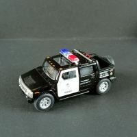 ราคา โมเดลรถเหล็ก Kinsmart รุ่น Hummer H2 ลาย Police (8141451435)